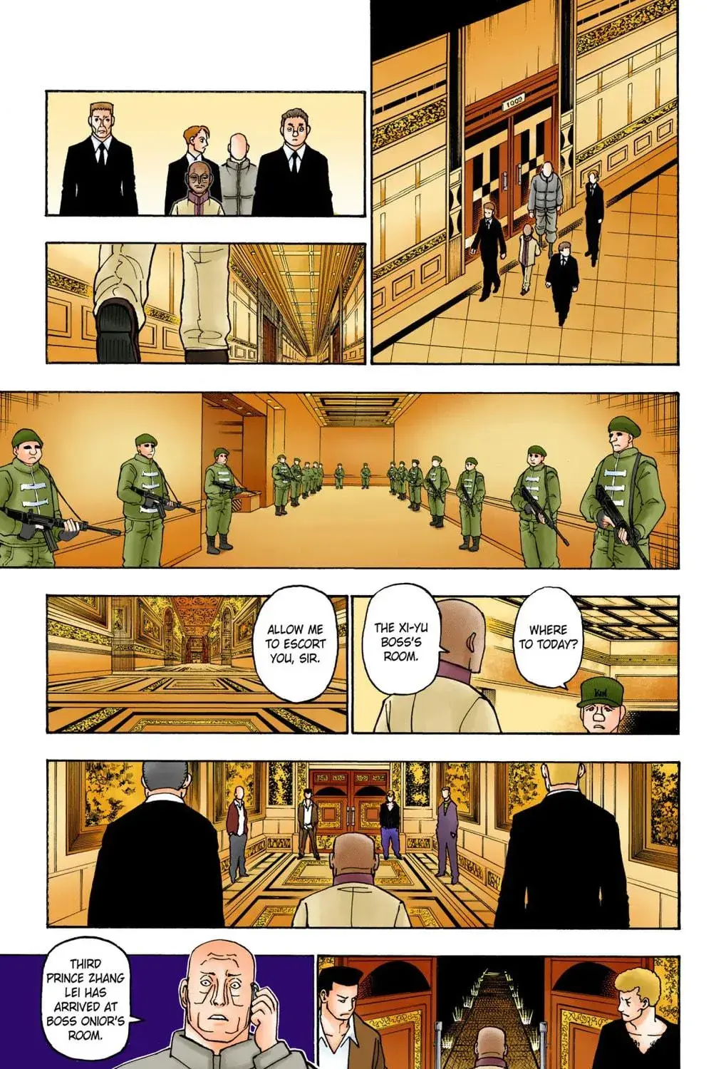 Hunter x Hunter Colored Manga, chapter 390, page 5