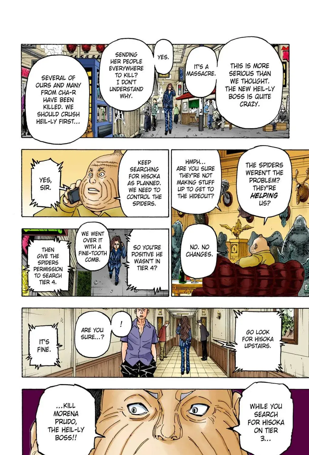 Hunter x Hunter Colored Manga, chapter 390, page 11