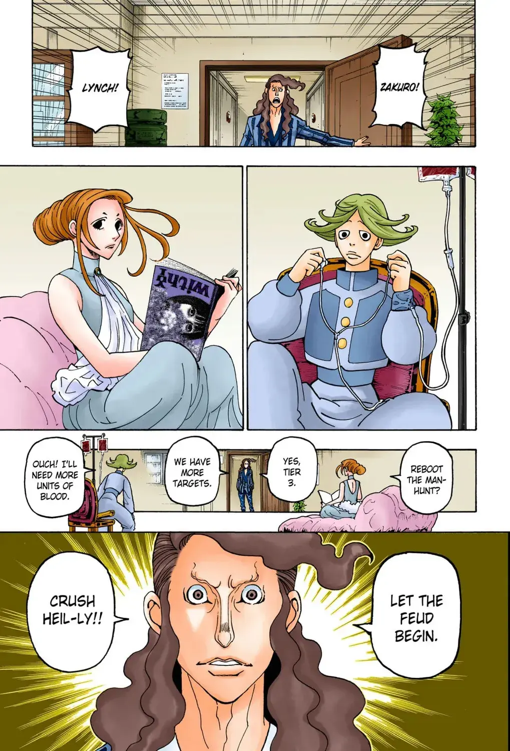 Hunter x Hunter Colored Manga, chapter 390, page 13