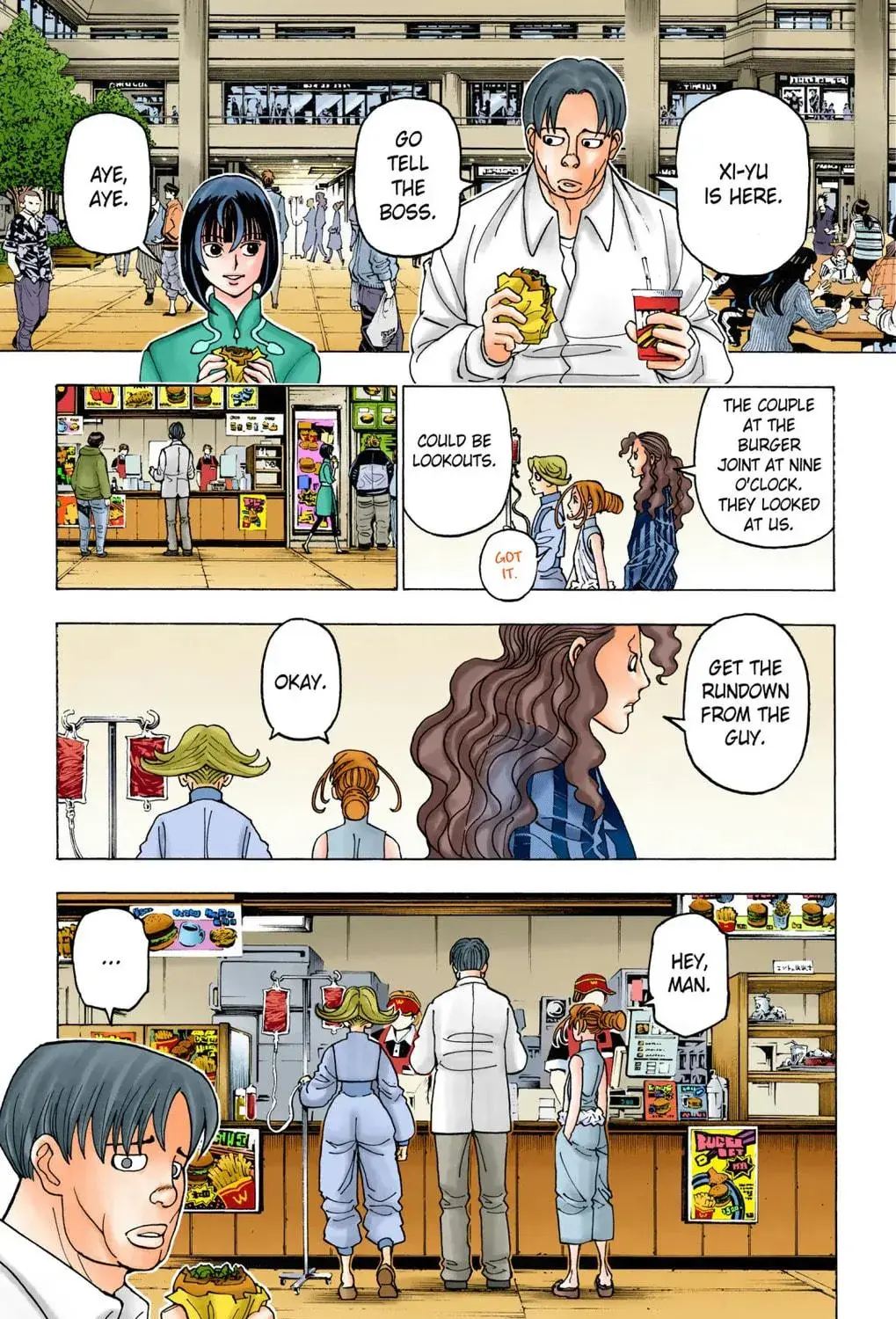 Hunter x Hunter Colored Manga, chapter 390, page 17