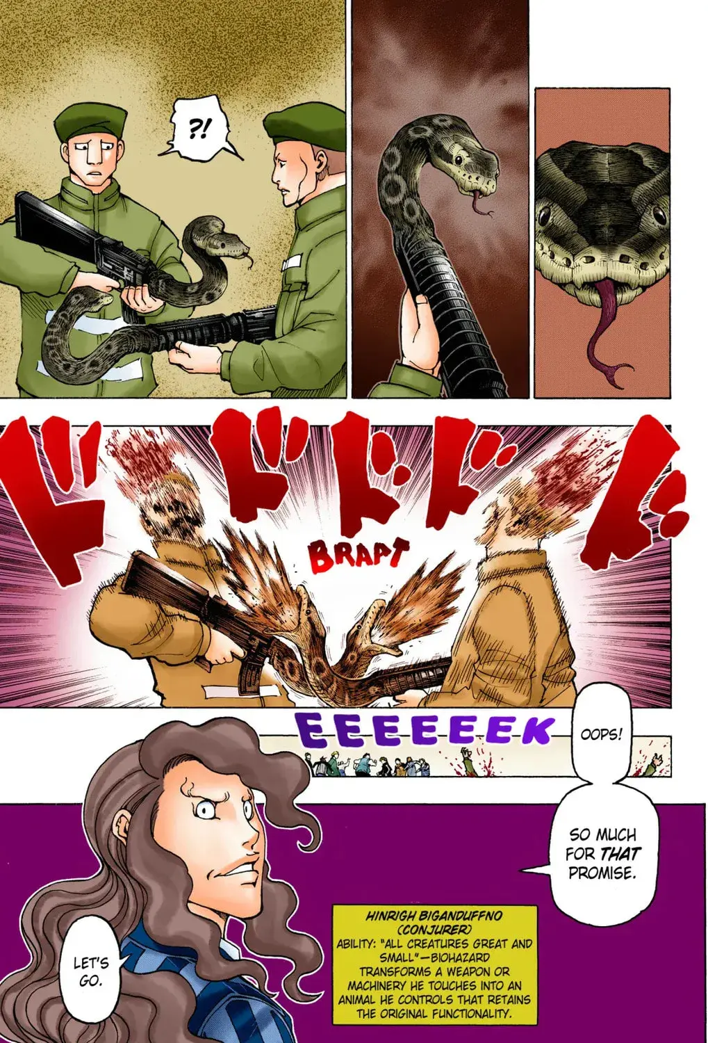 Hunter x Hunter Colored Manga, chapter 390, page 37
