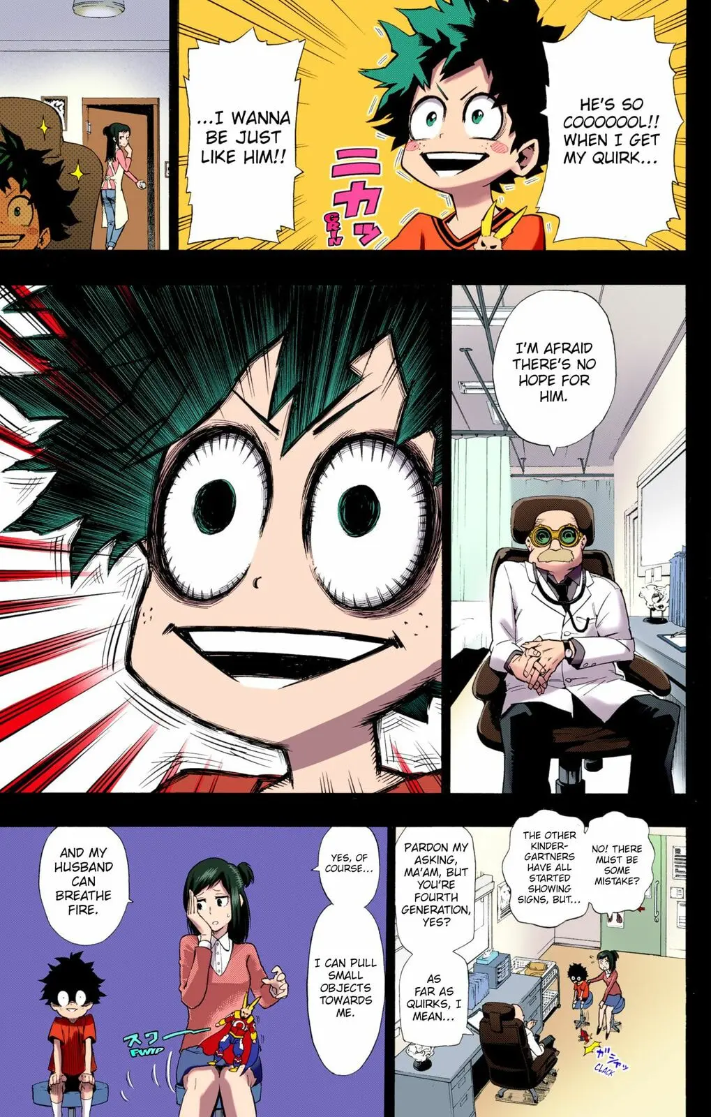 My Hero Academia, chapter 1, page 18