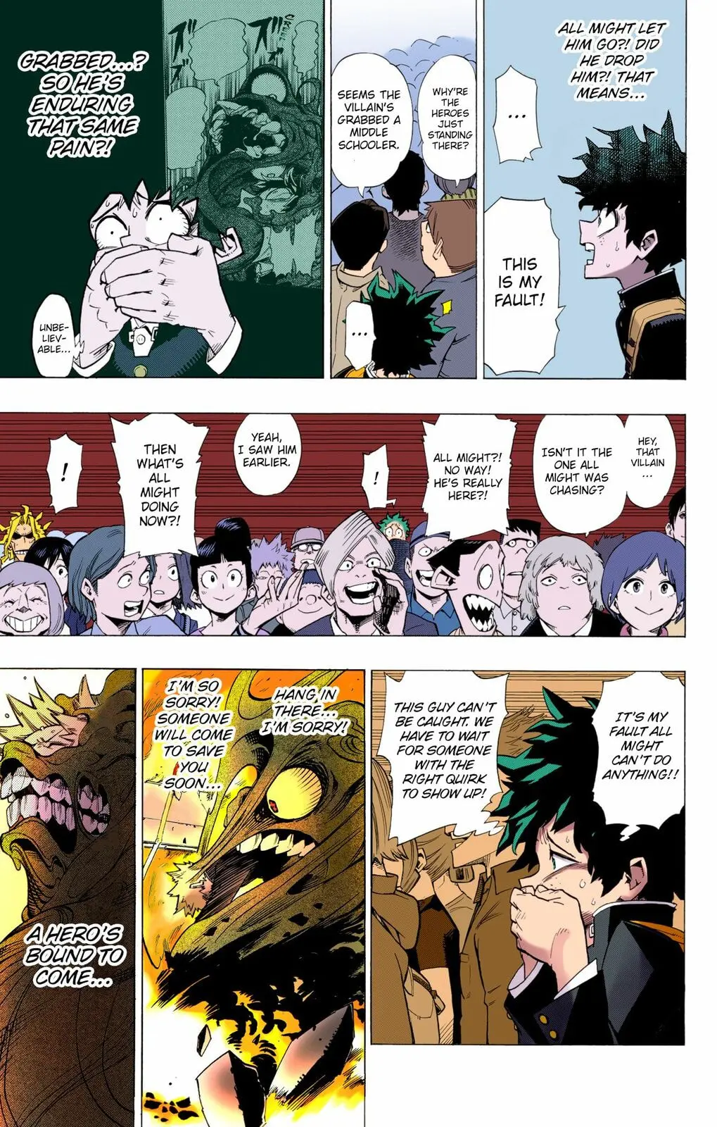 My Hero Academia, chapter 1, page 39