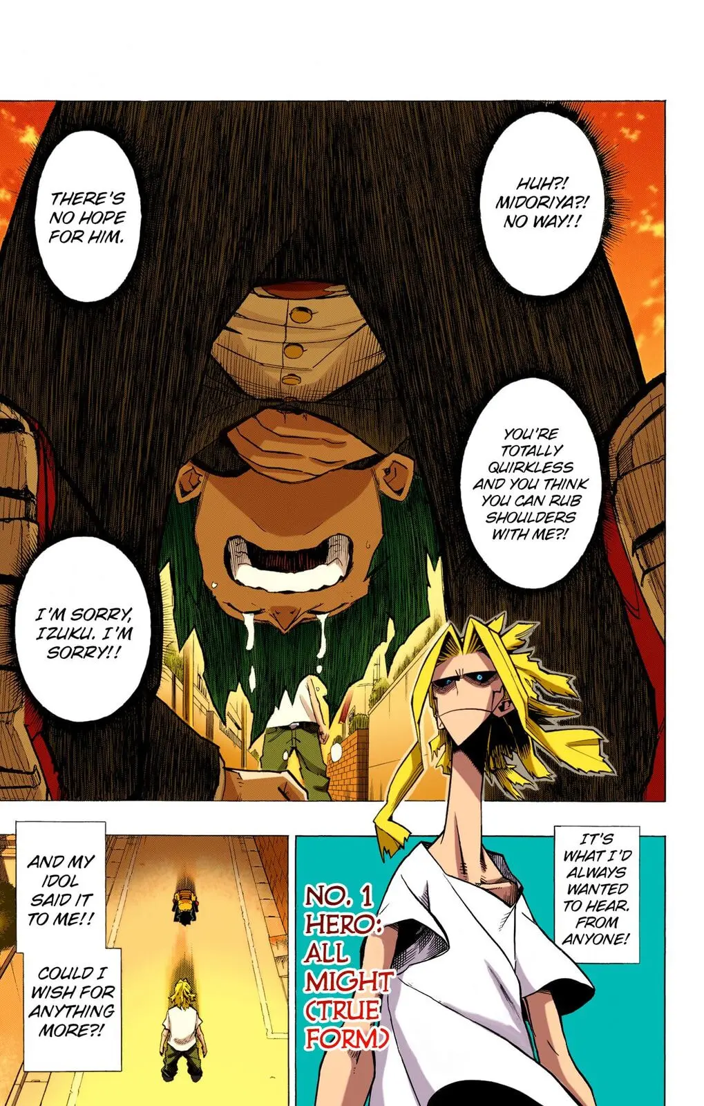 My Hero Academia, chapter 2, page 3