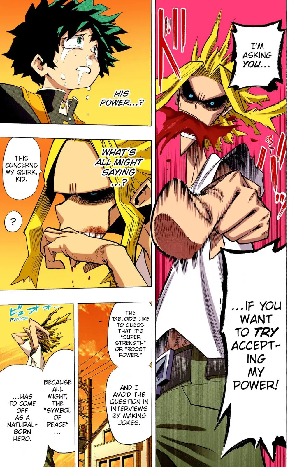 My Hero Academia, chapter 2, page 5