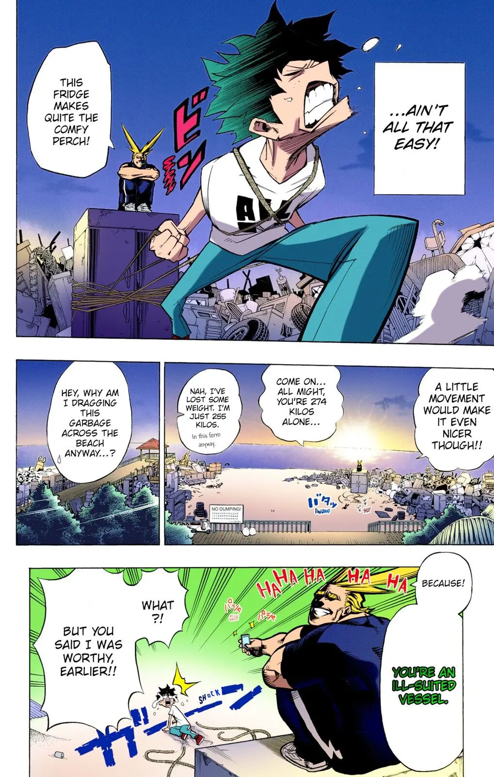 My Hero Academia, chapter 2, page 10