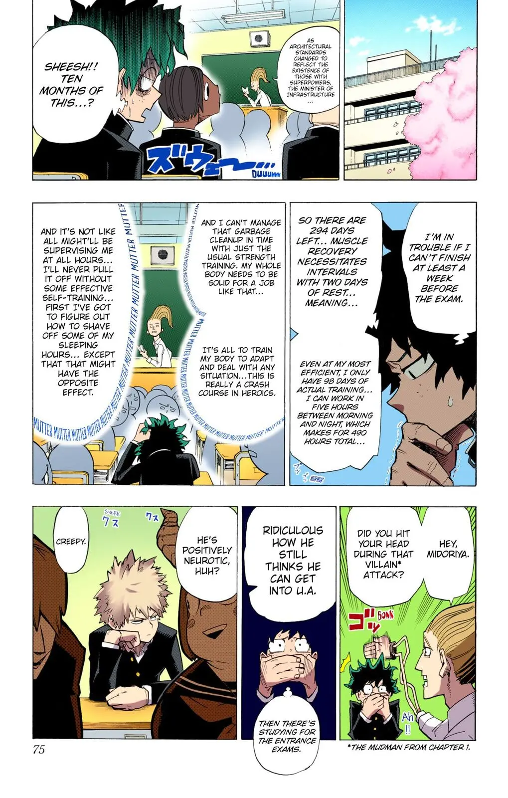 My Hero Academia, chapter 2, page 15