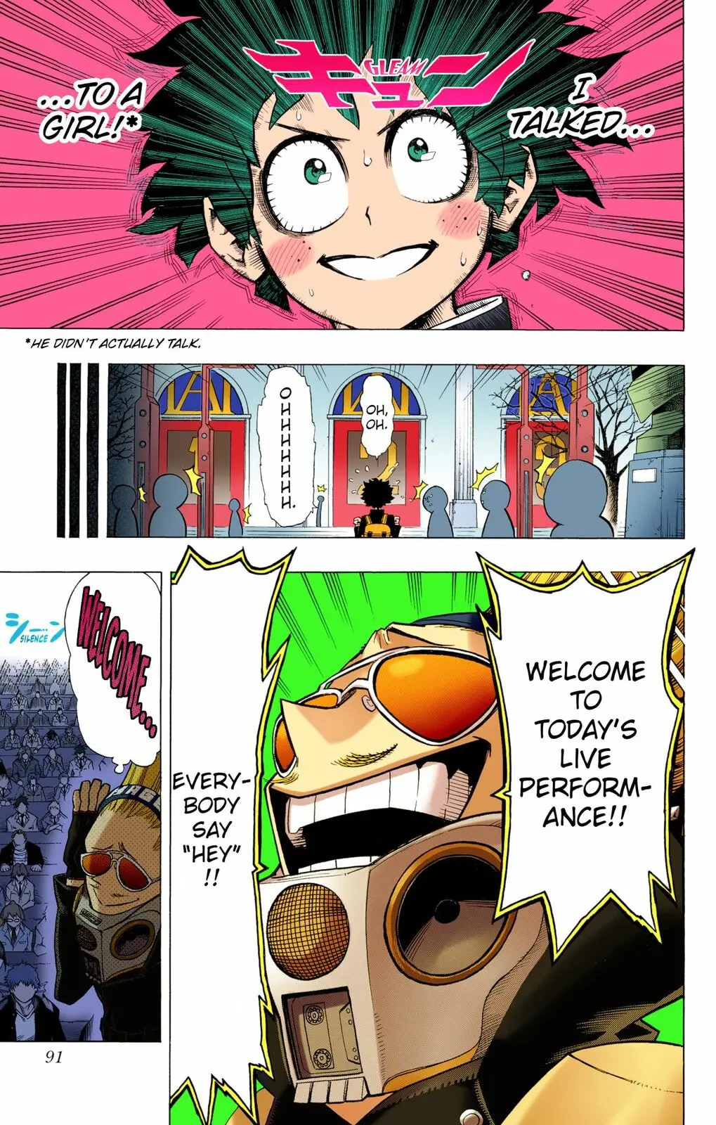 My Hero Academia, chapter 3, page 5