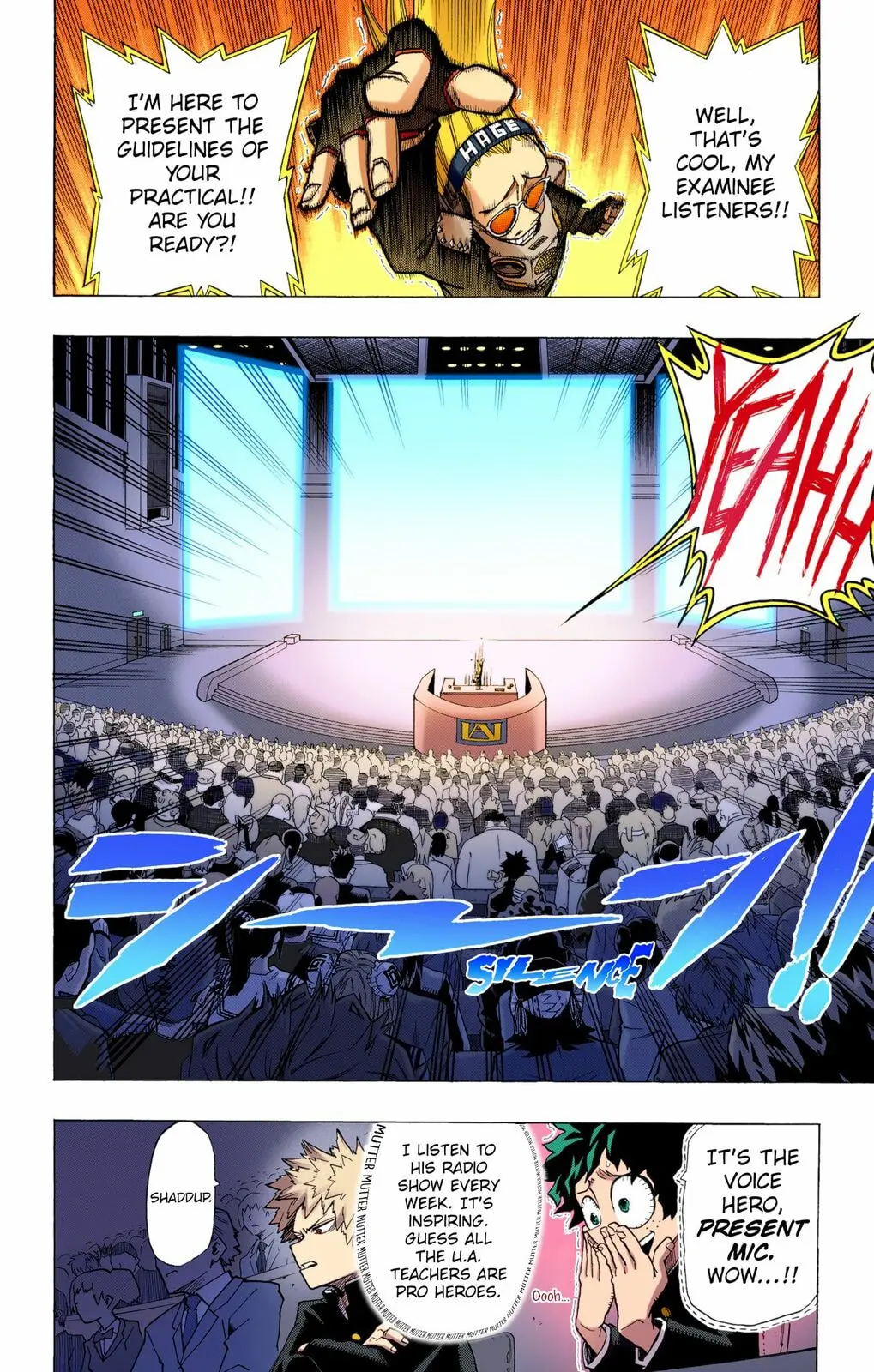 My Hero Academia, chapter 3, page 6