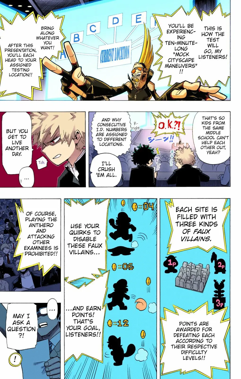 My Hero Academia, chapter 3, page 7