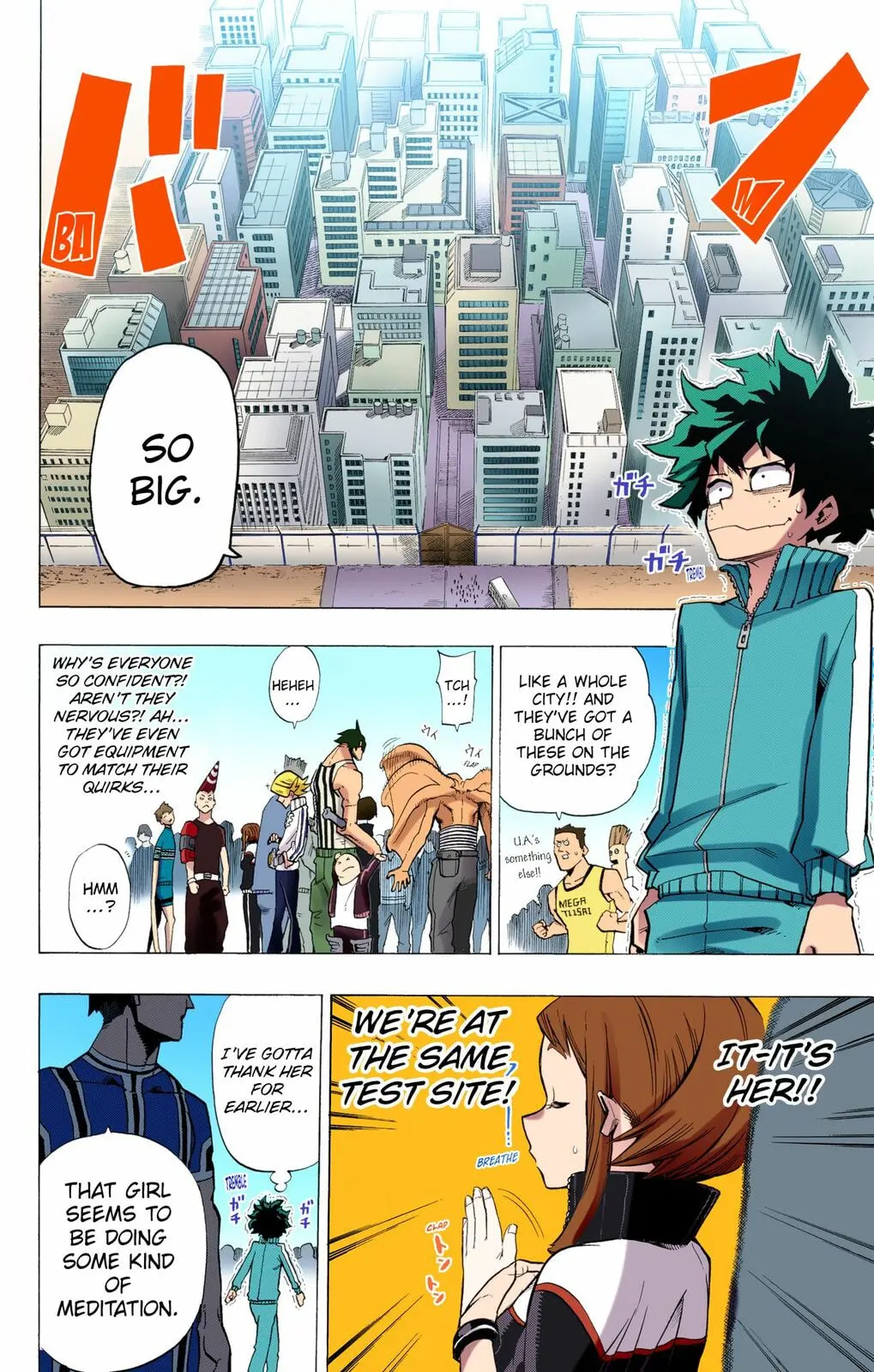 My Hero Academia, chapter 3, page 10