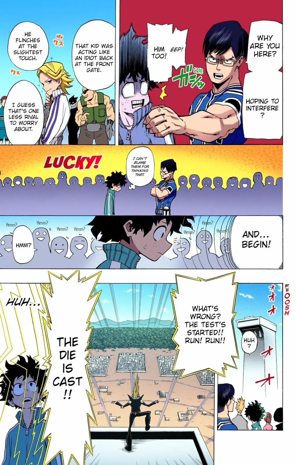 My Hero Academia, chapter 3, page 11