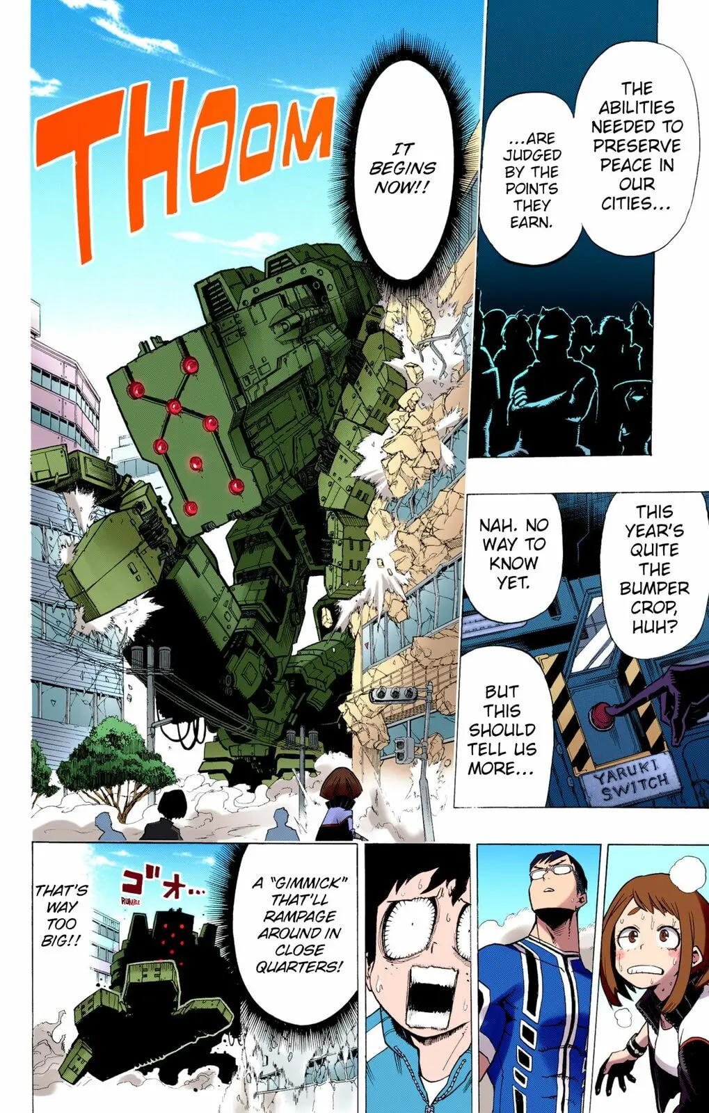 My Hero Academia, chapter 3, page 18
