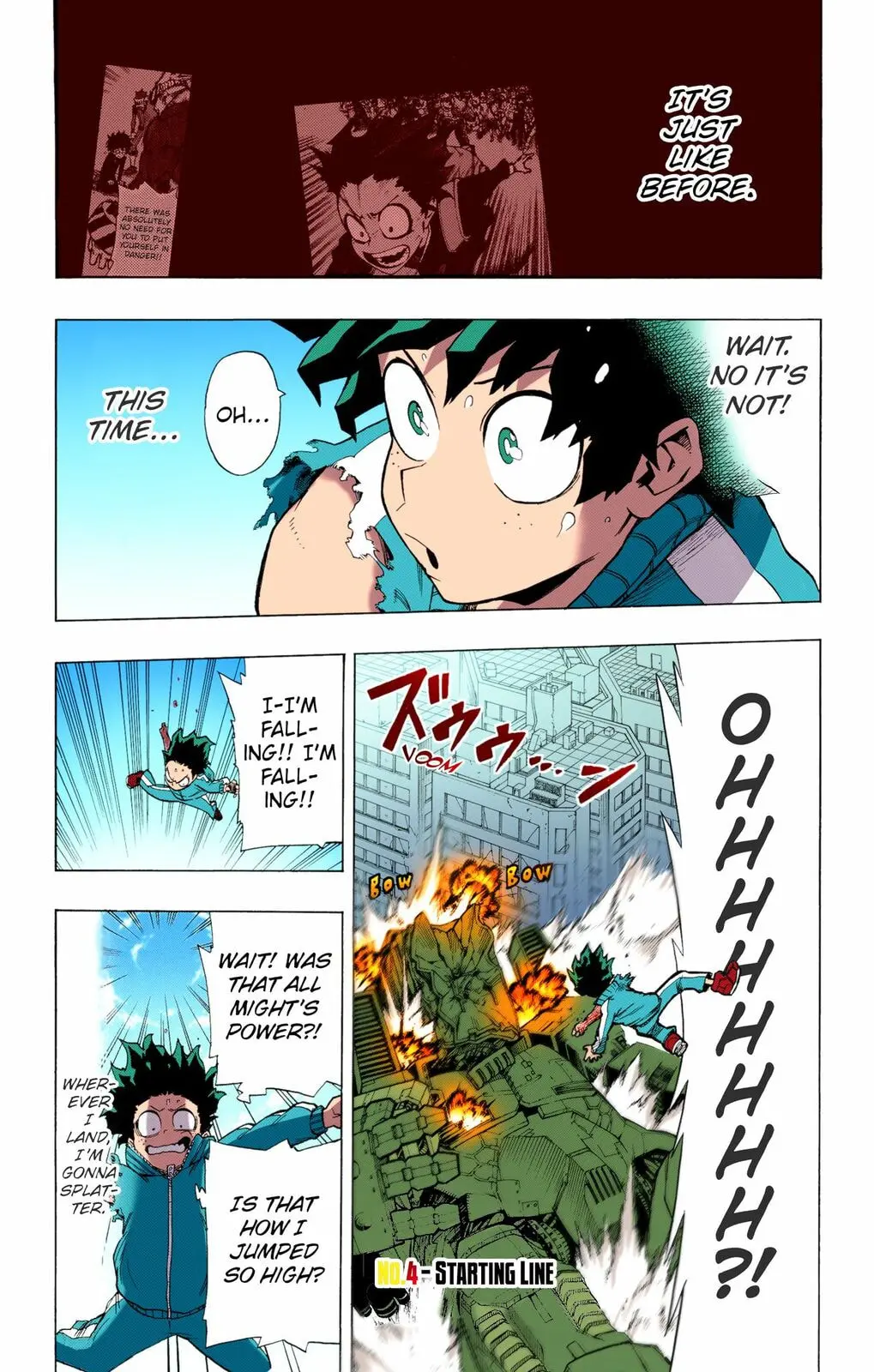 My Hero Academia, chapter 4, page 1