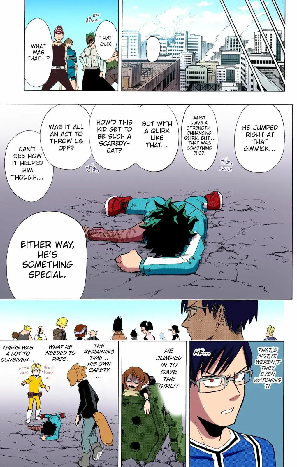 My Hero Academia, chapter 4, page 7