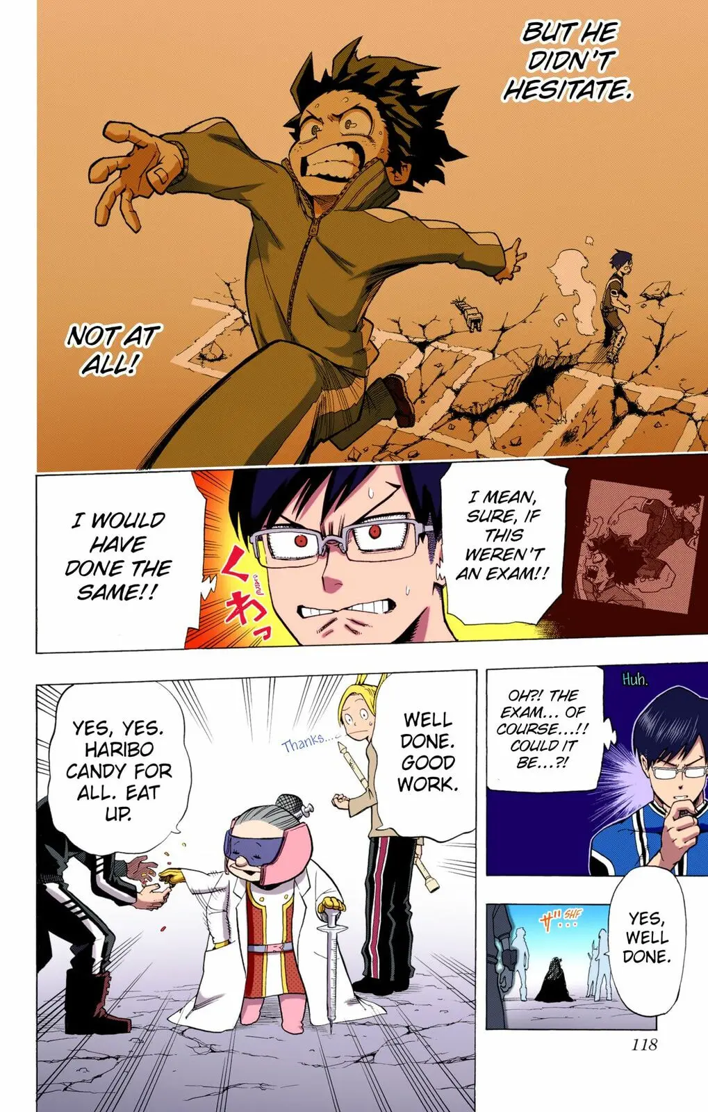 My Hero Academia, chapter 4, page 8