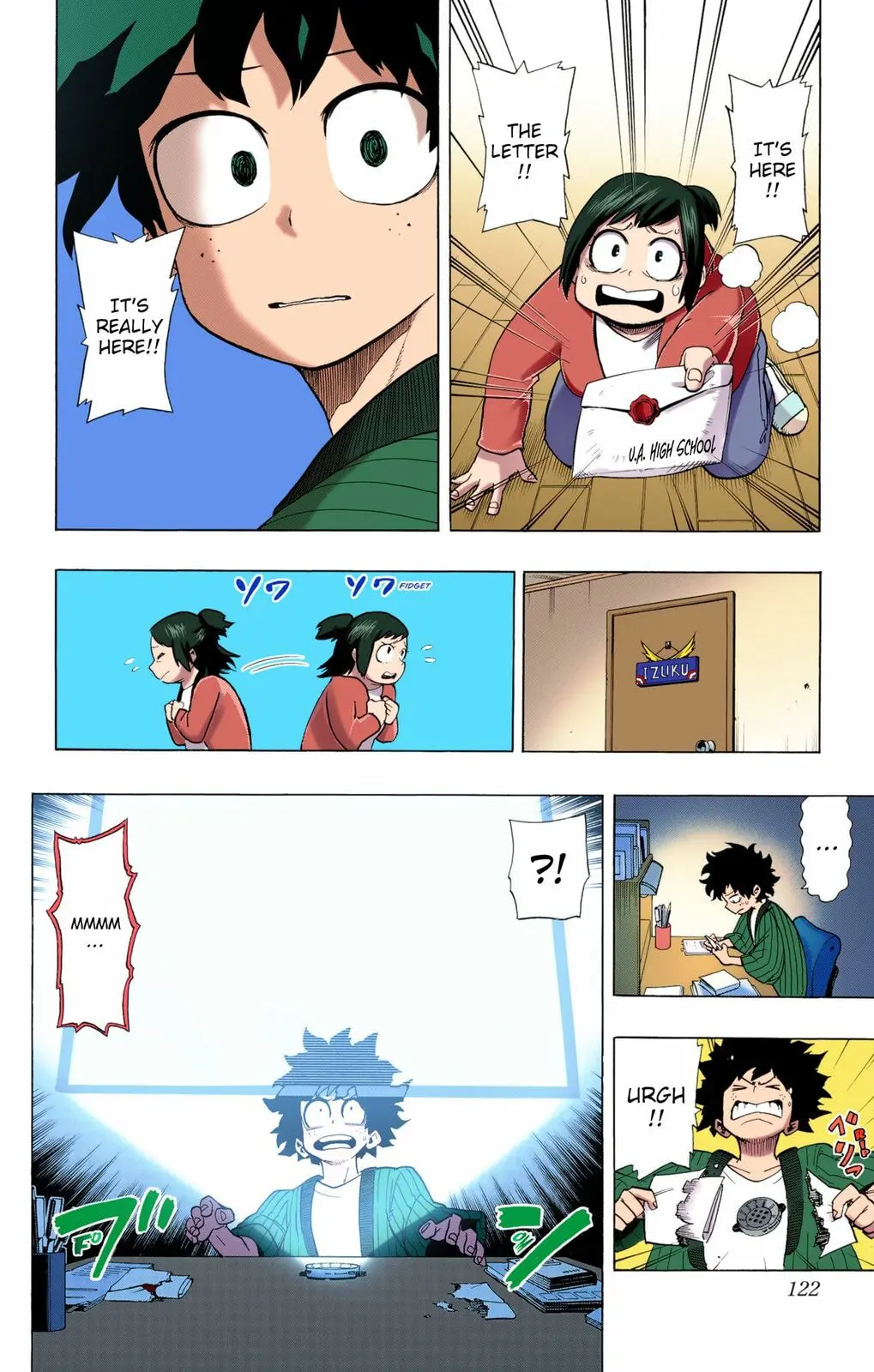 My Hero Academia, chapter 4, page 12