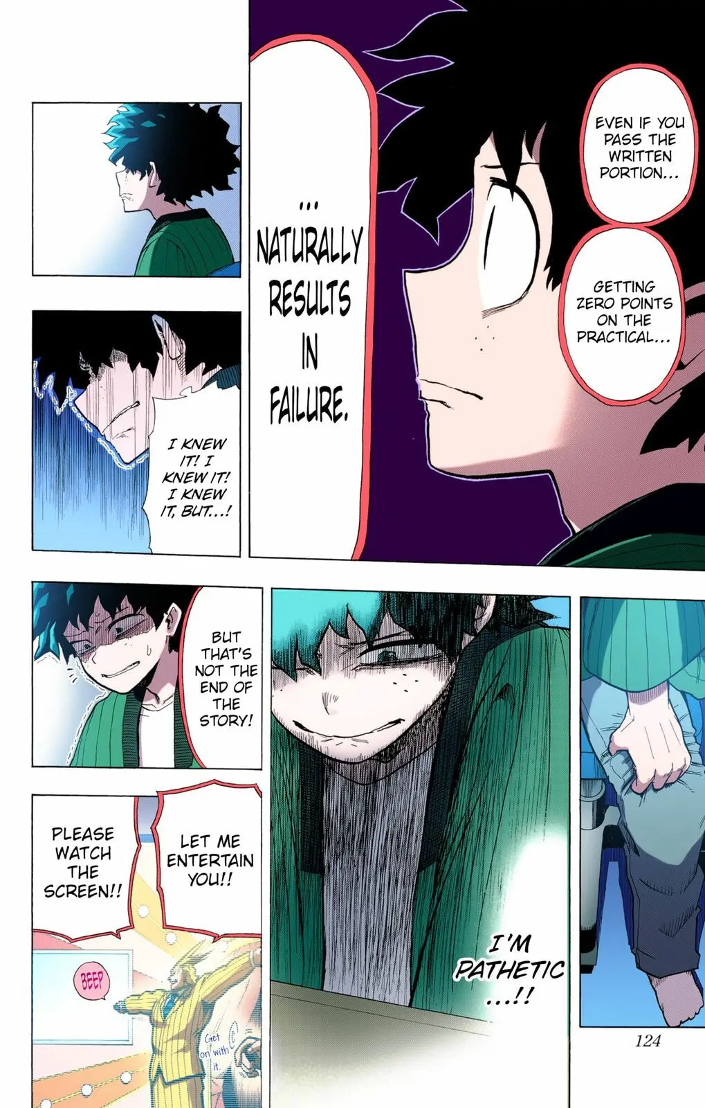 My Hero Academia, chapter 4, page 14
