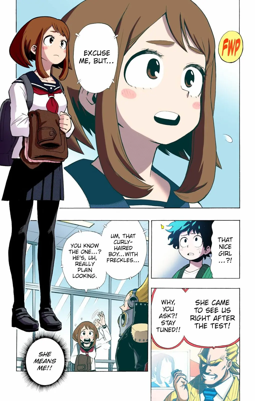 My Hero Academia, chapter 4, page 15