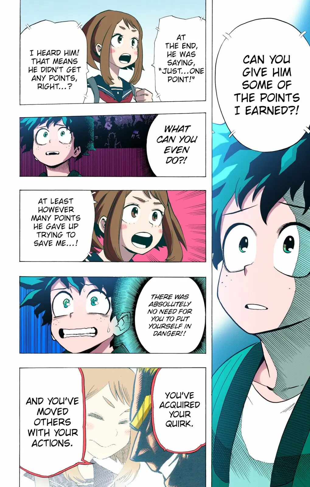 My Hero Academia, chapter 4, page 16