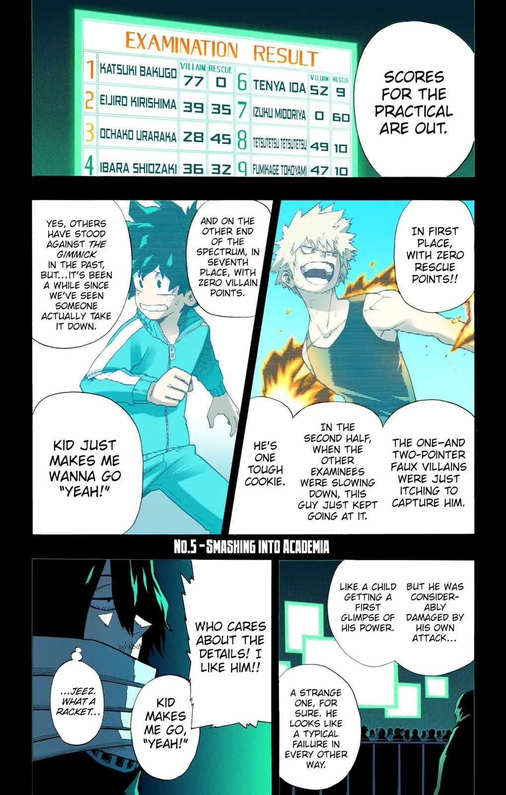 My Hero Academia, chapter 5, page 1