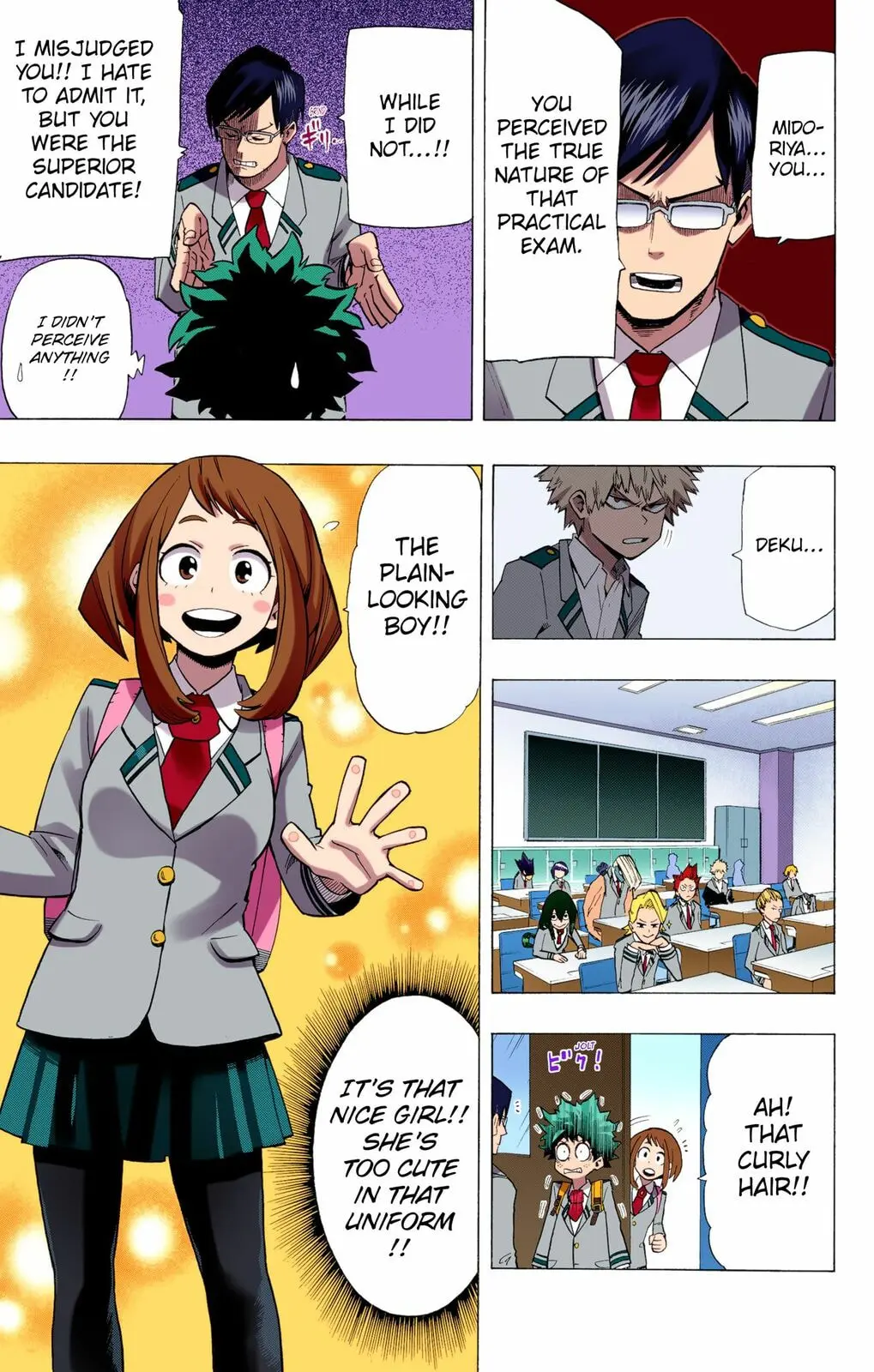 My Hero Academia, chapter 5, page 9