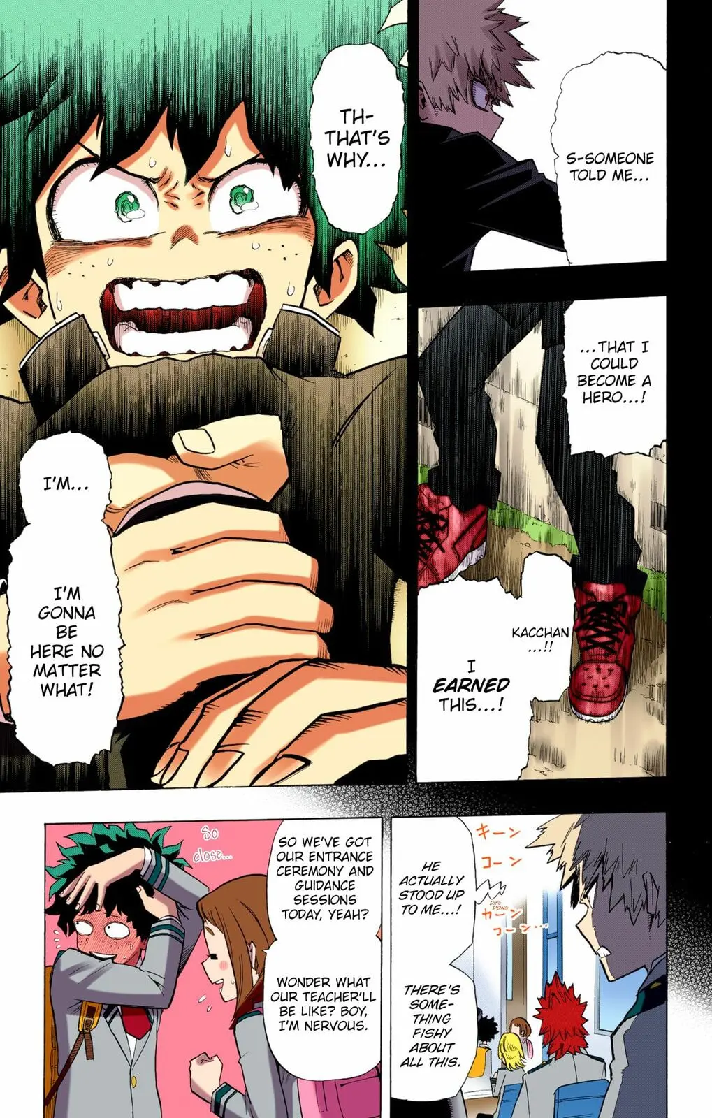 My Hero Academia, chapter 5, page 11