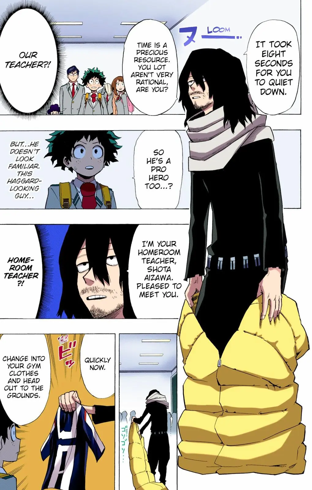 My Hero Academia, chapter 5, page 13