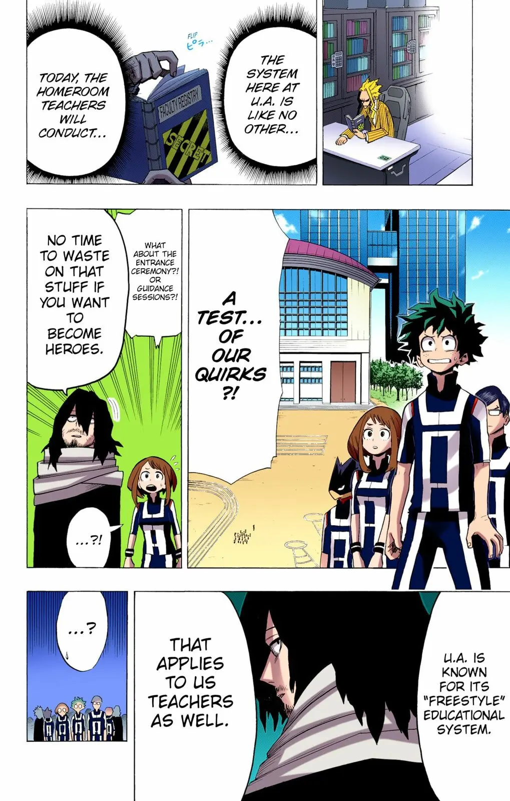 My Hero Academia, chapter 5, page 14