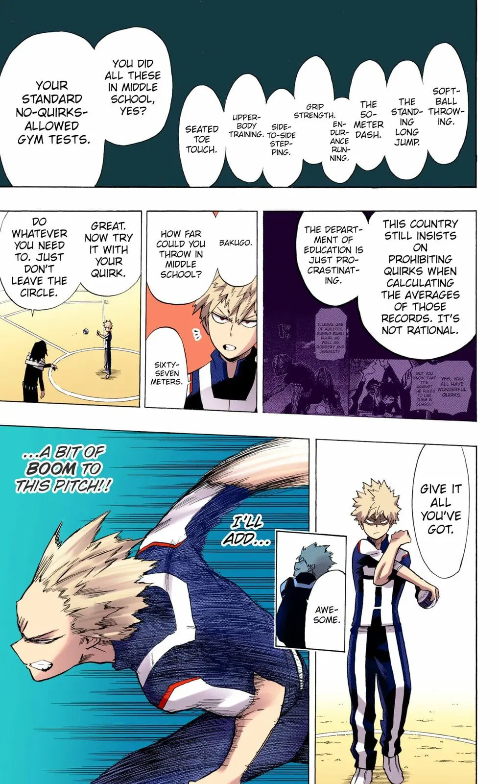 My Hero Academia, chapter 5, page 15