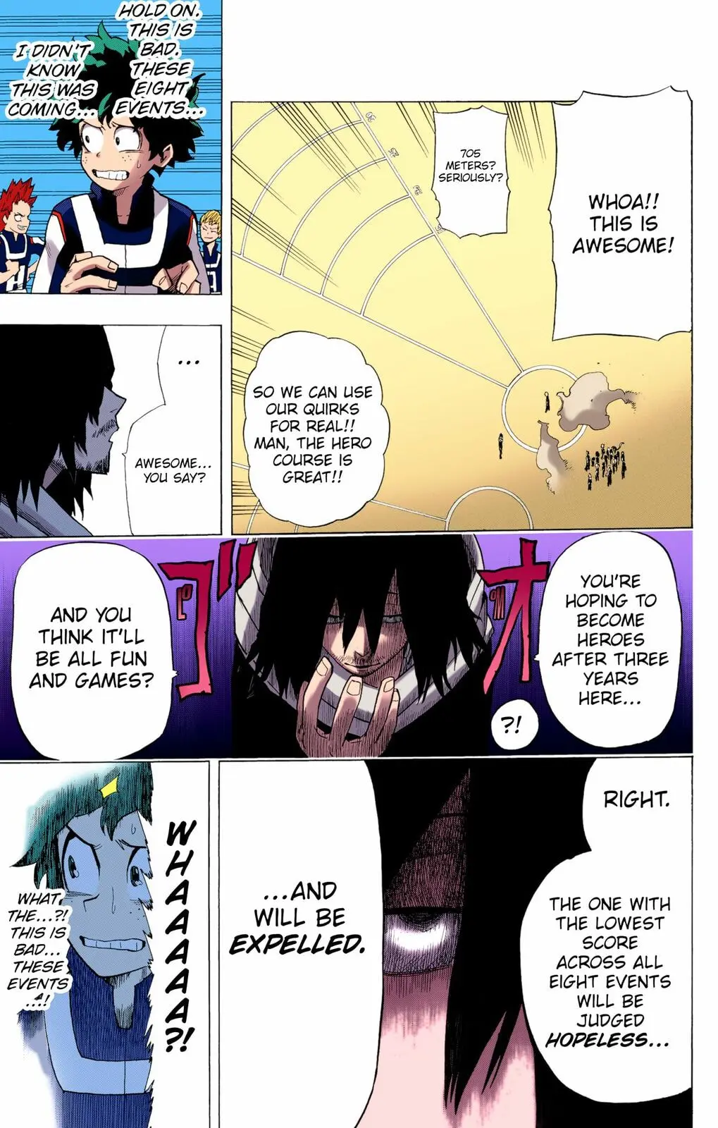 My Hero Academia, chapter 5, page 17