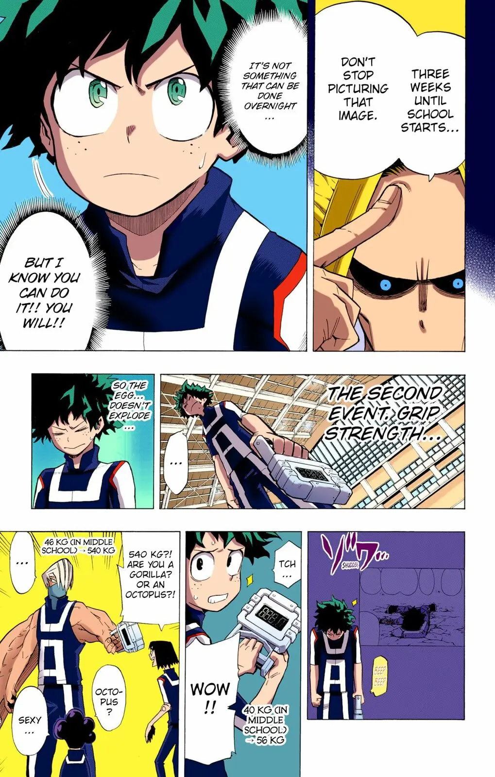 My Hero Academia, chapter 6, page 9