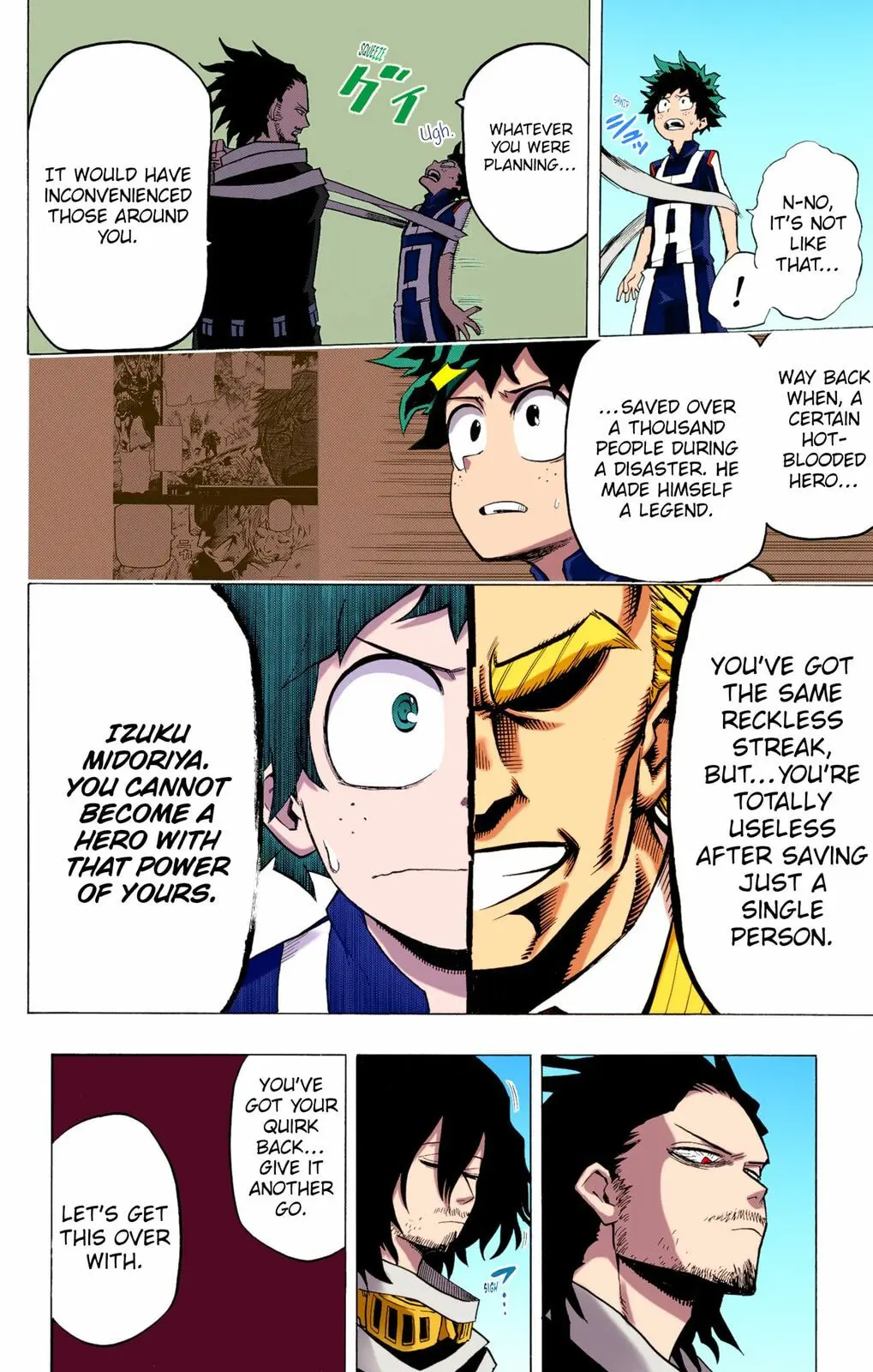 My Hero Academia, chapter 6, page 14