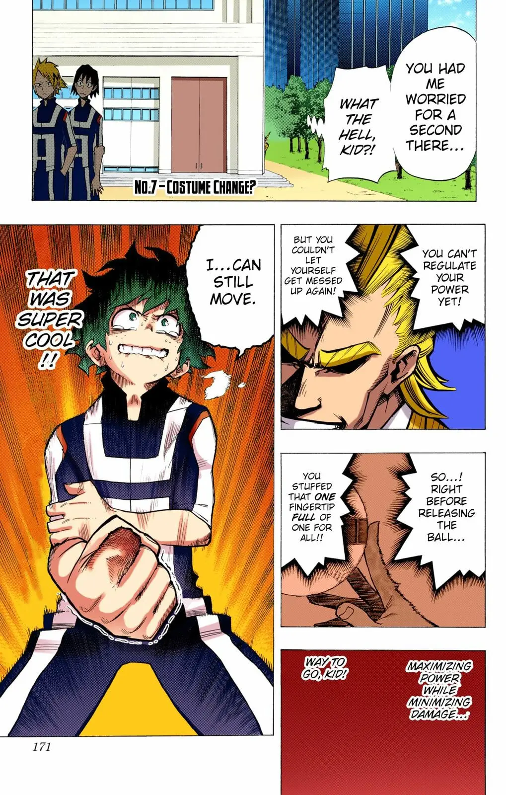 My Hero Academia, chapter 7, page 1