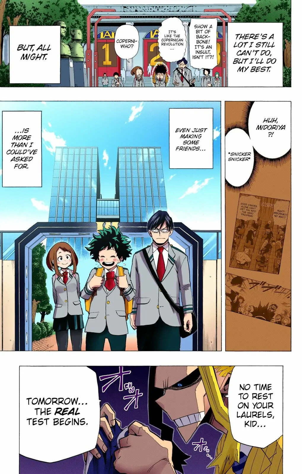 My Hero Academia, chapter 7, page 13