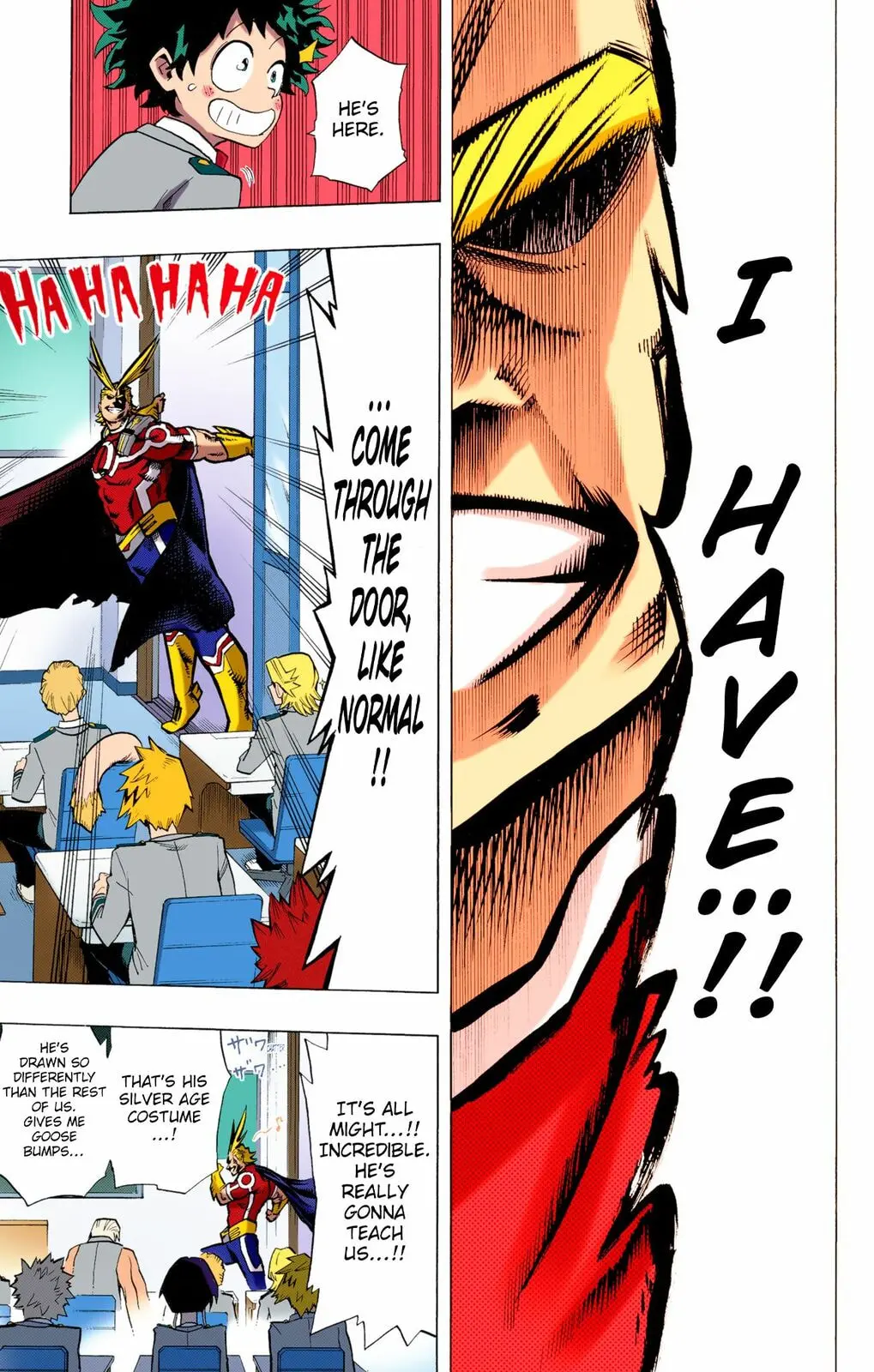 My Hero Academia, chapter 7, page 15