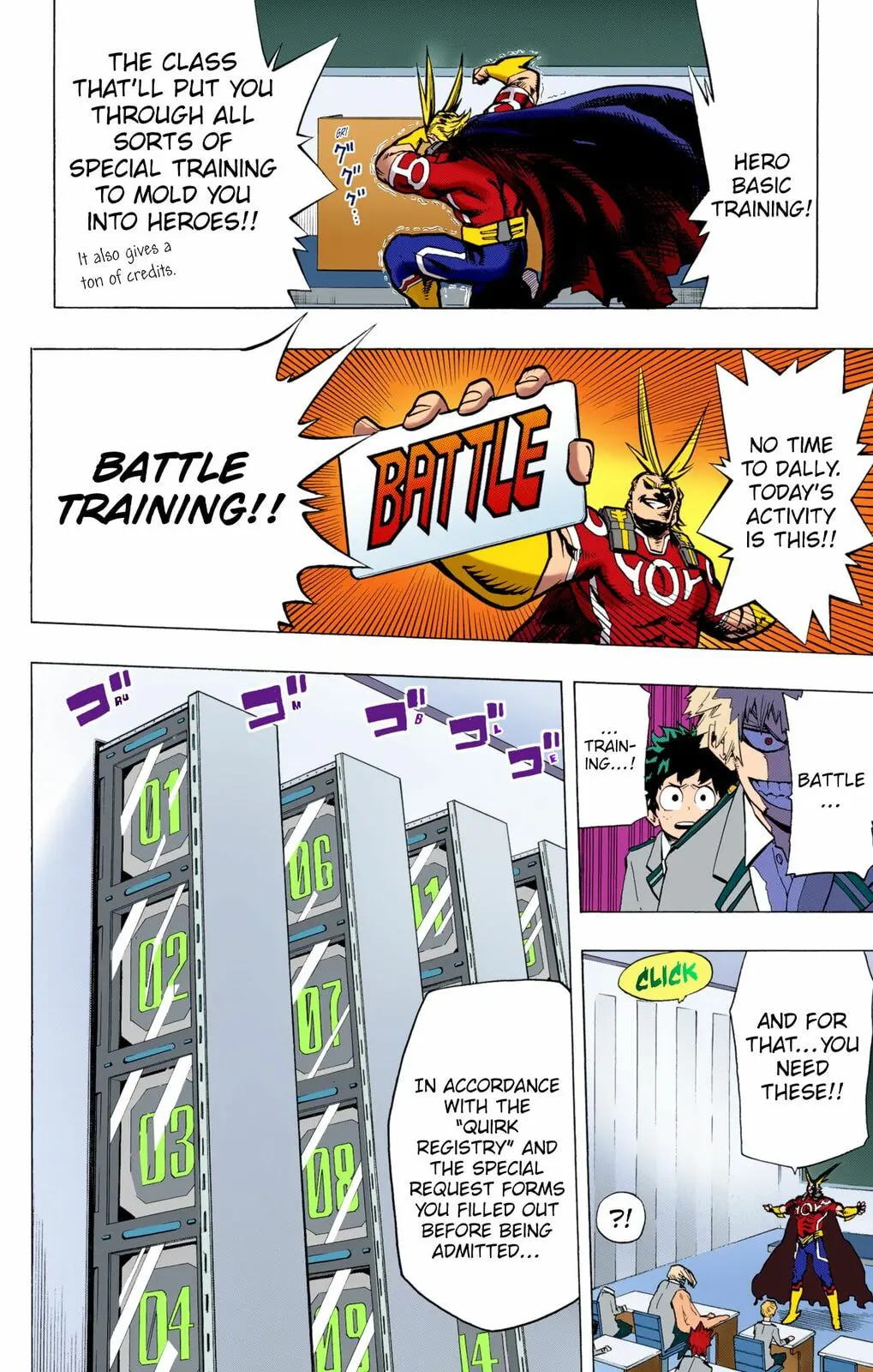 My Hero Academia, chapter 7, page 16