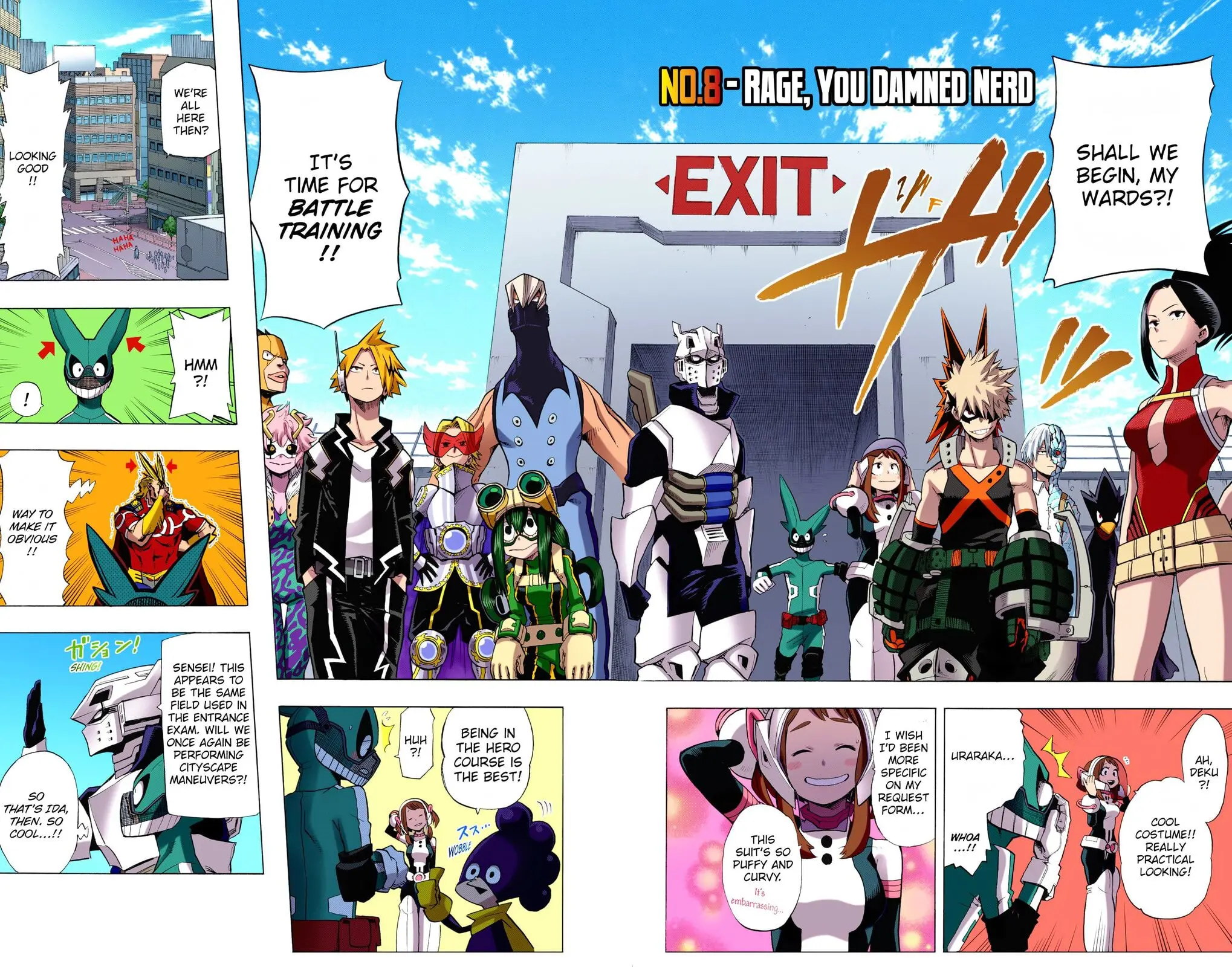 My Hero Academia, chapter 8, page 5