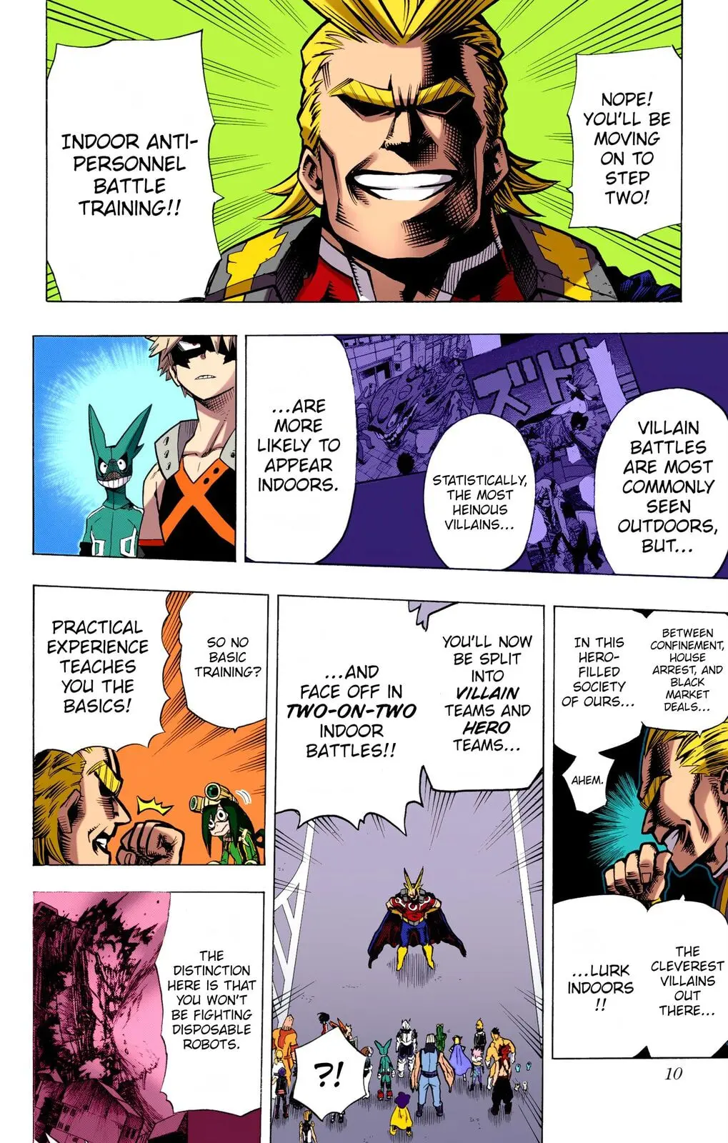 My Hero Academia, chapter 8, page 6