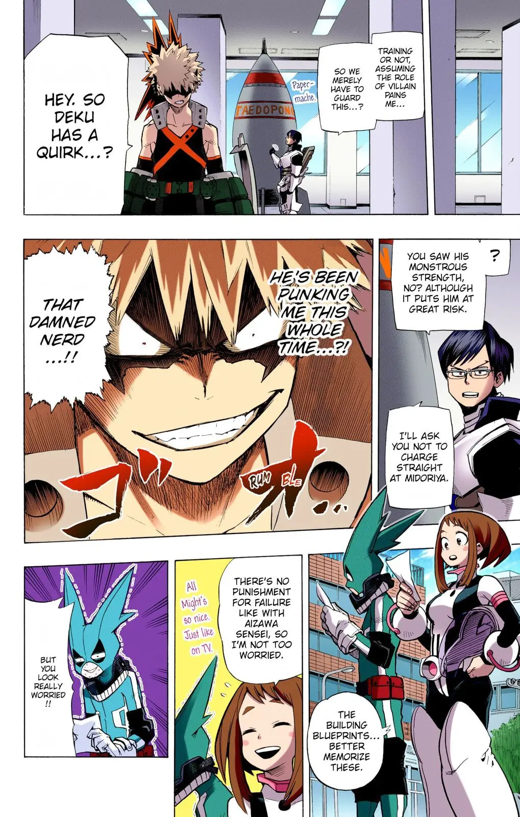 My Hero Academia, chapter 8, page 9