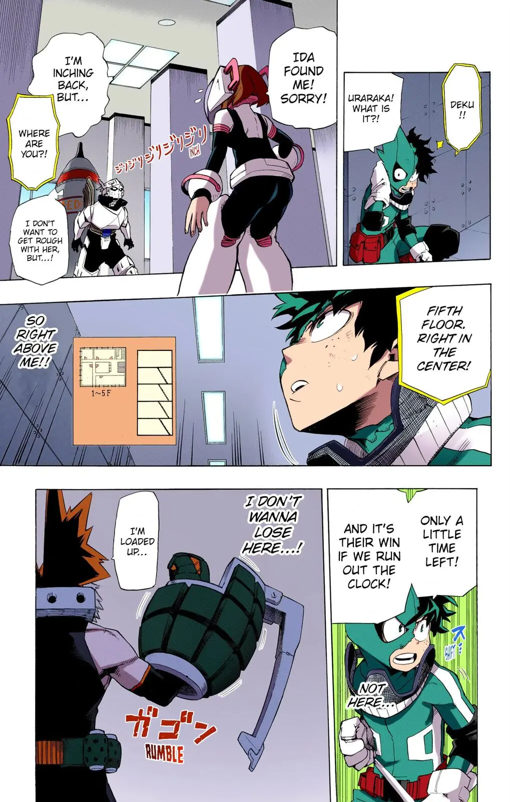 My Hero Academia, chapter 9, page 17