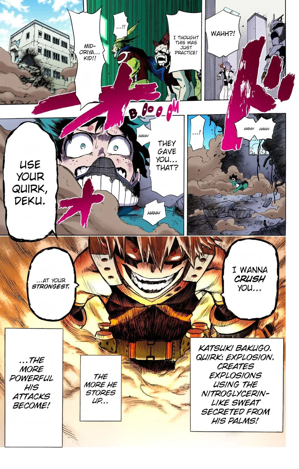 My Hero Academia, chapter 9, page 21