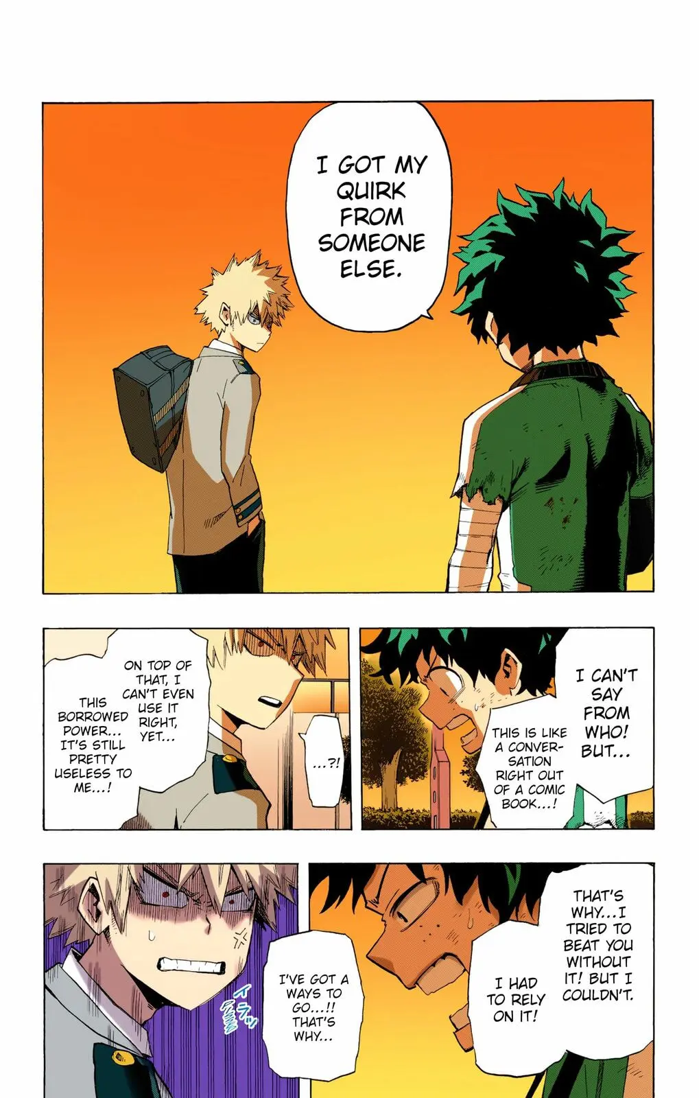 My Hero Academia, chapter 11, page 14