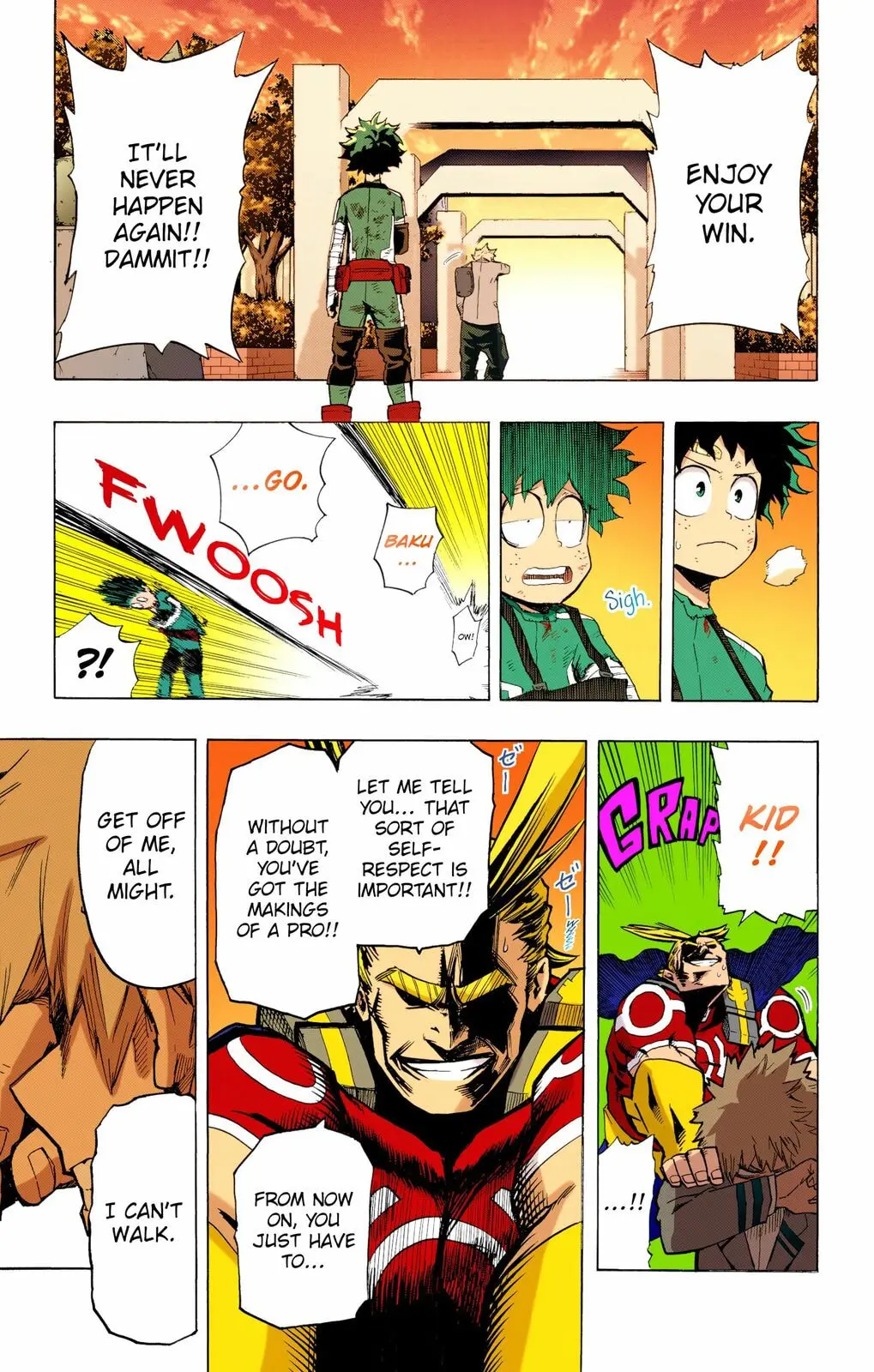 My Hero Academia, chapter 11, page 17