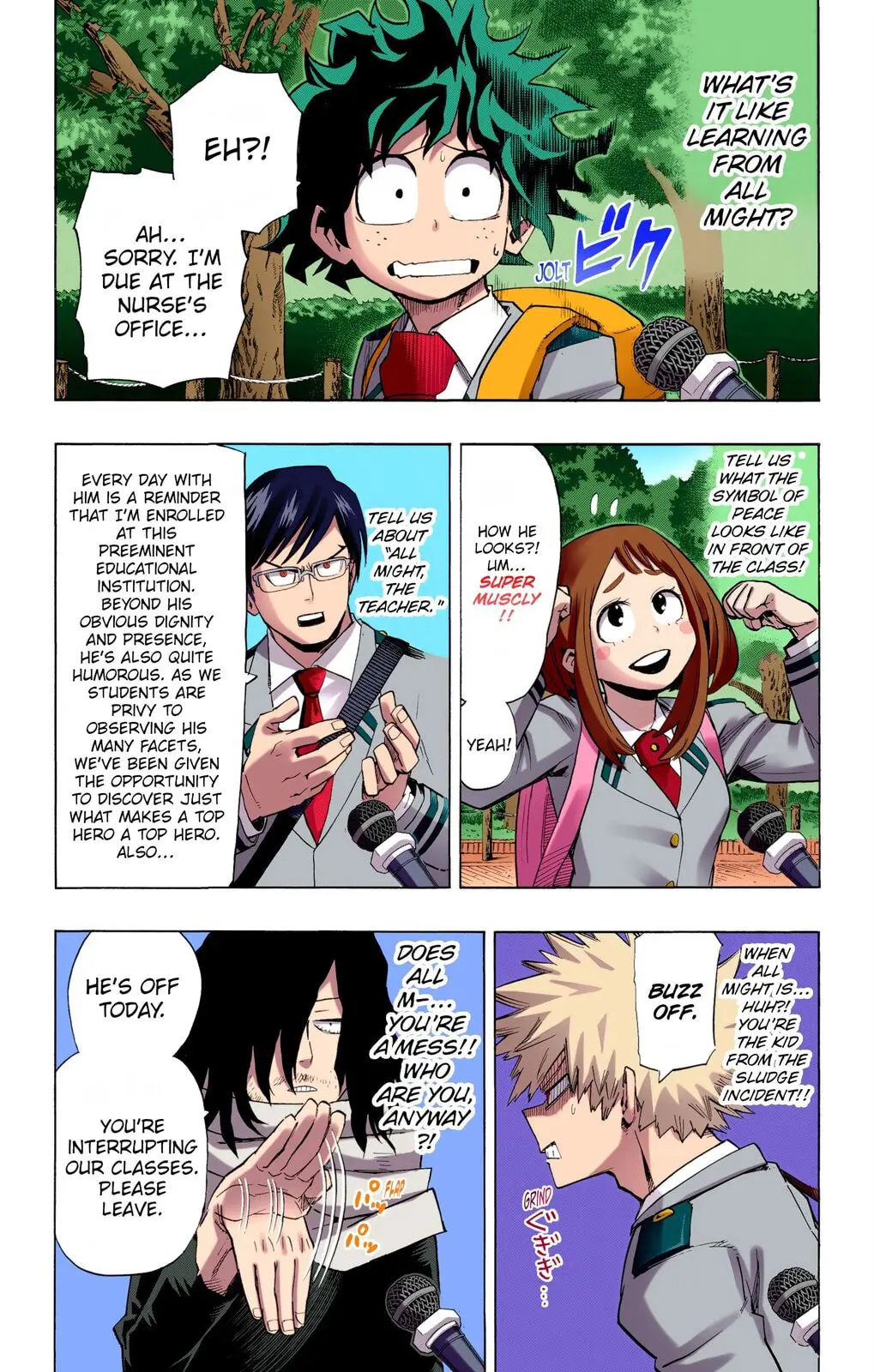 My Hero Academia, chapter 12, page 2