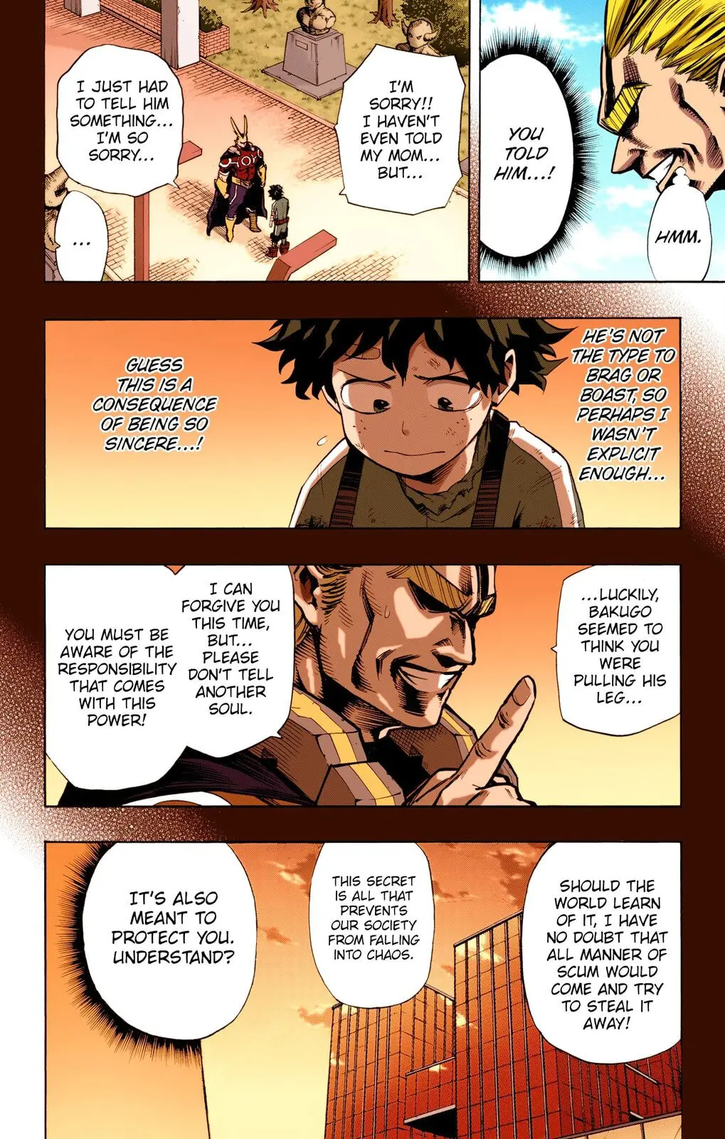 My Hero Academia, chapter 13, page 4