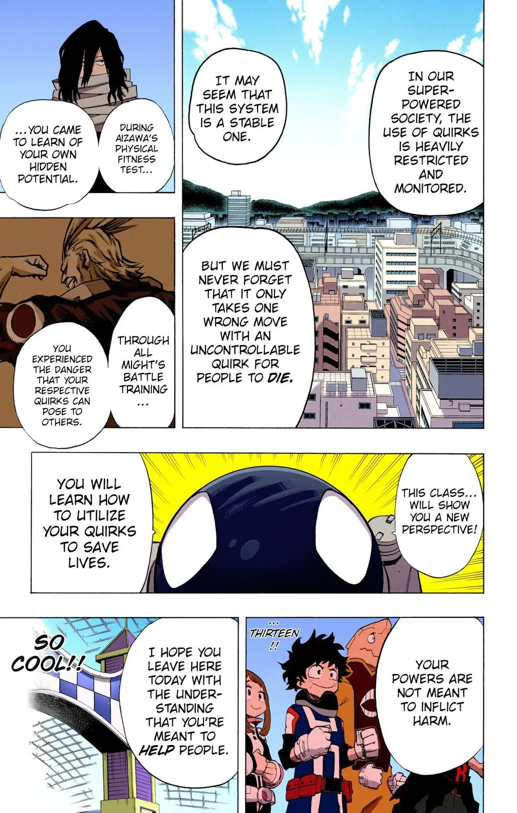 My Hero Academia, chapter 13, page 13