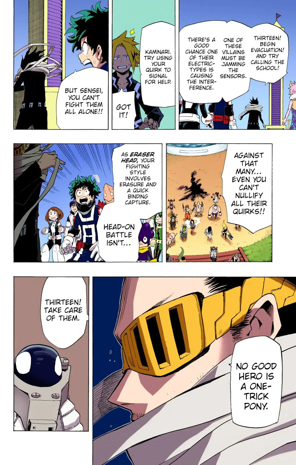 My Hero Academia, chapter 14, page 4