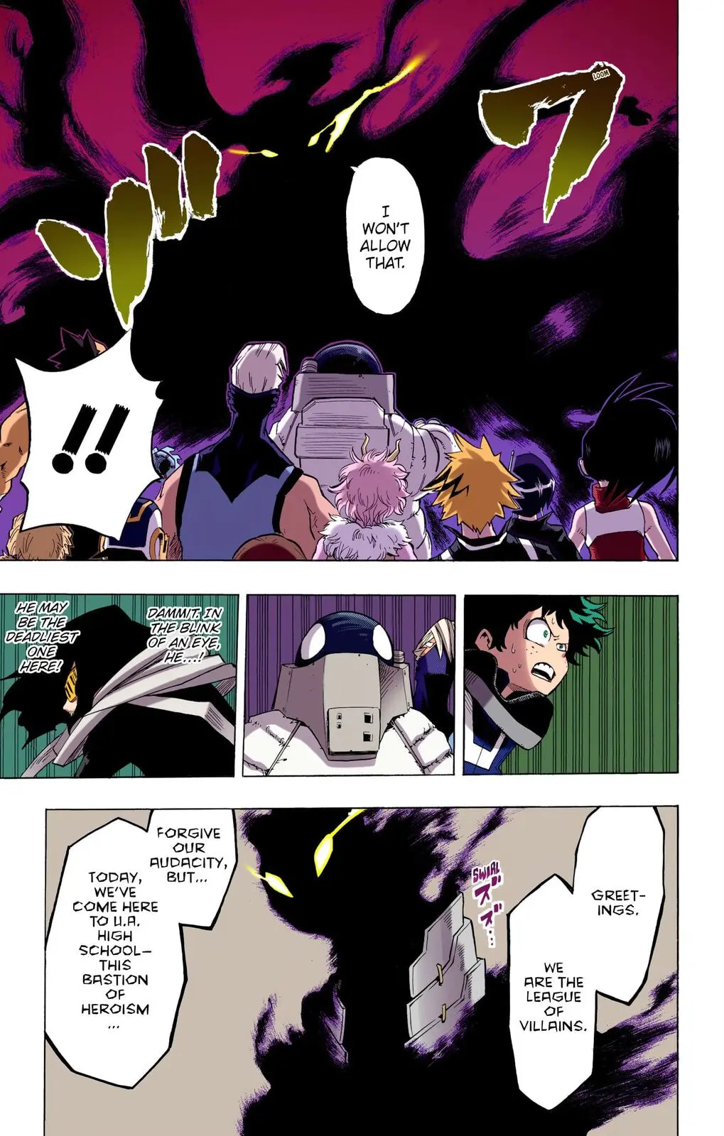 My Hero Academia, chapter 14, page 9