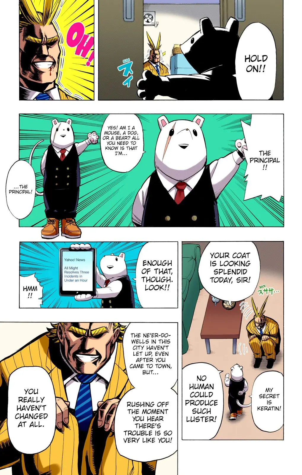 My Hero Academia, chapter 15, page 3